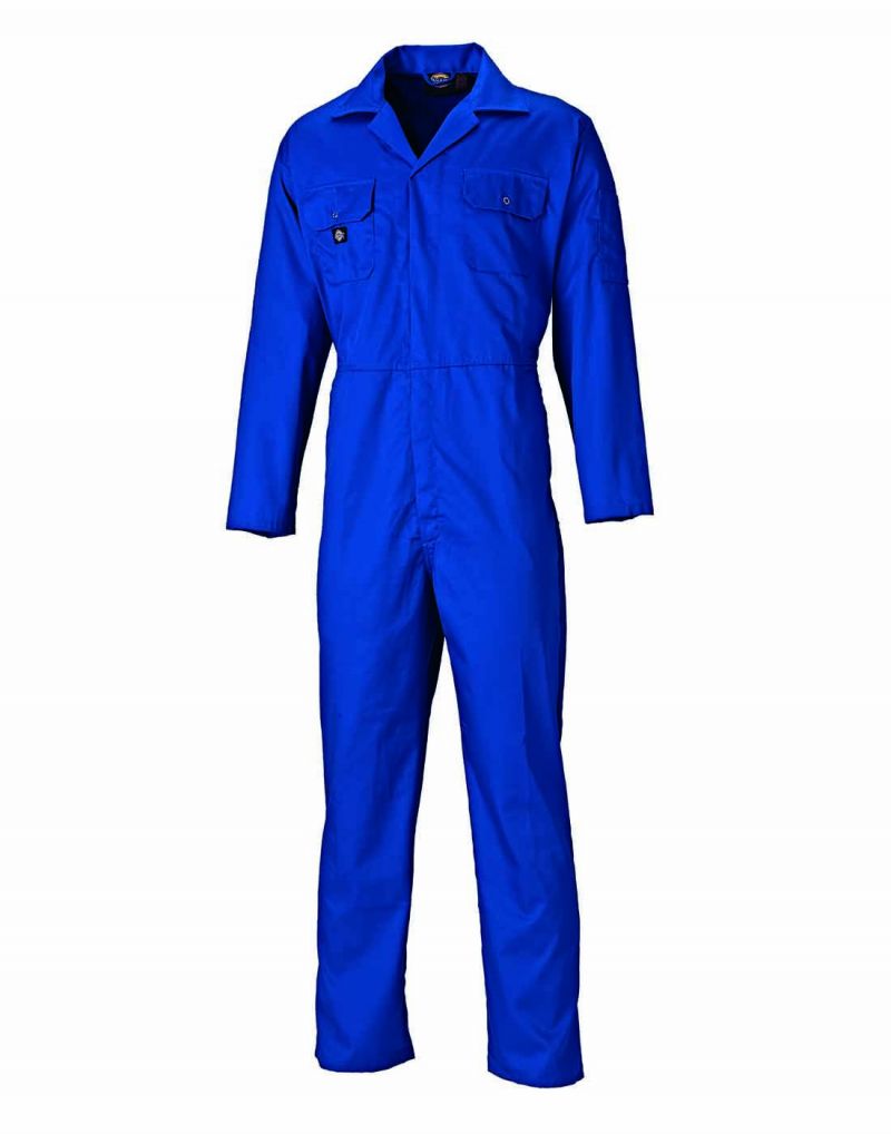 Klassic Contrast Stud Front Coverall