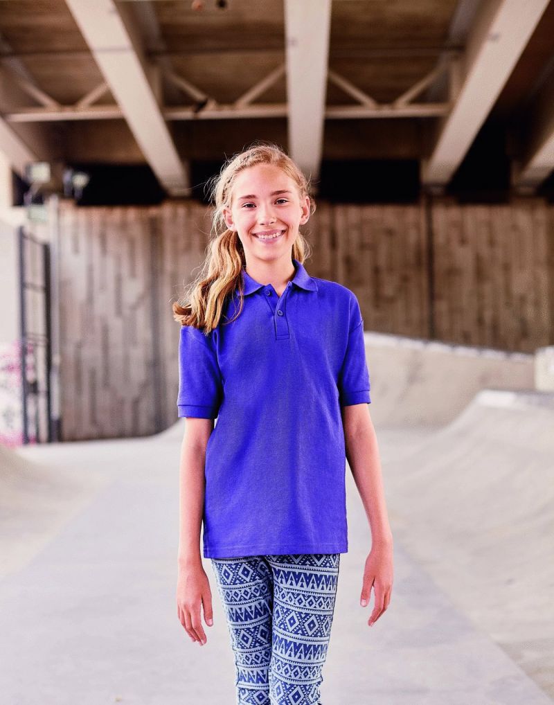 Klassic Kids Classic Polycotton Polo