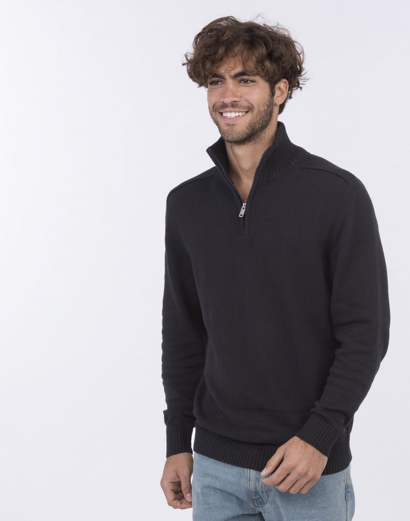 Klassic Wakhan 1/4 Zip Knit Sweater