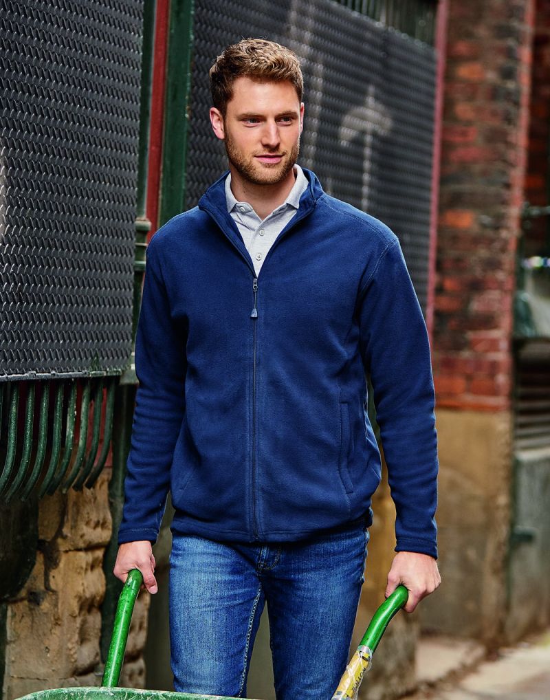 Klassic Mens Full Zip Microfleece