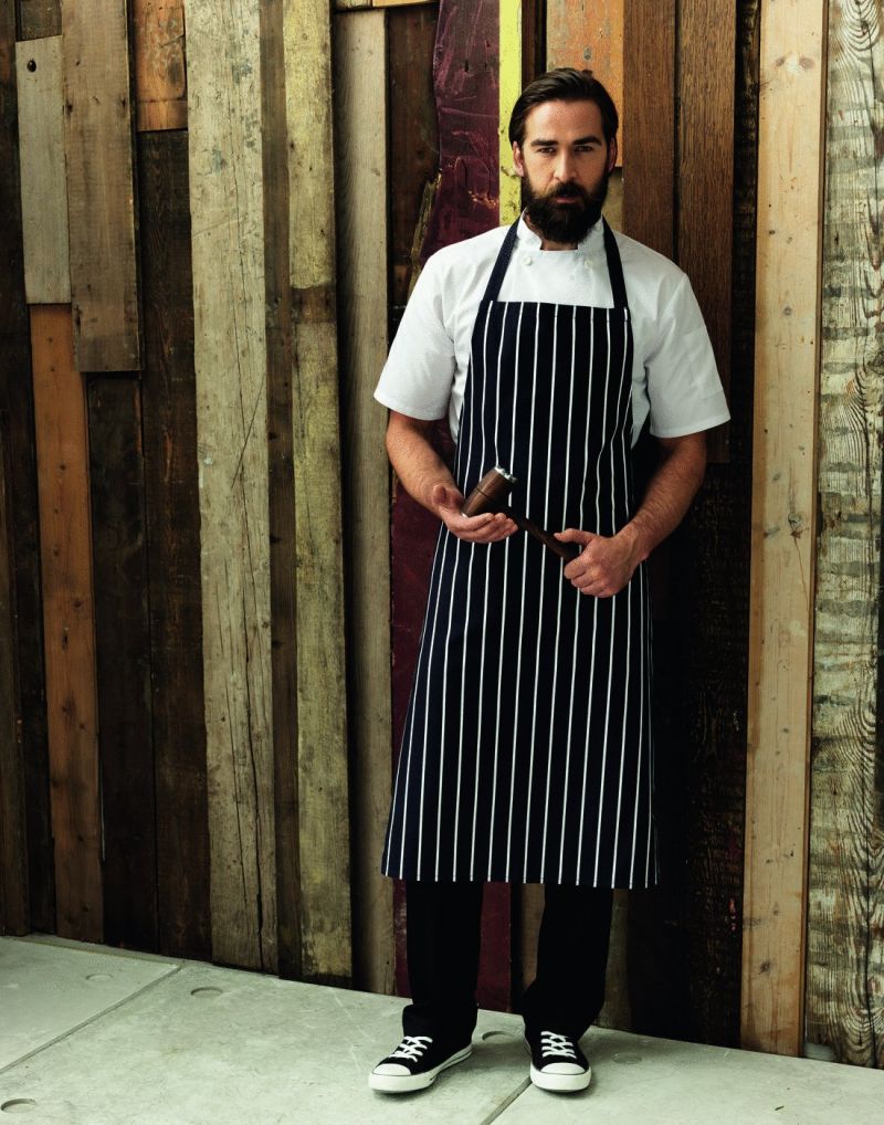 Klassic WORKWEAR Striped Bib Apron