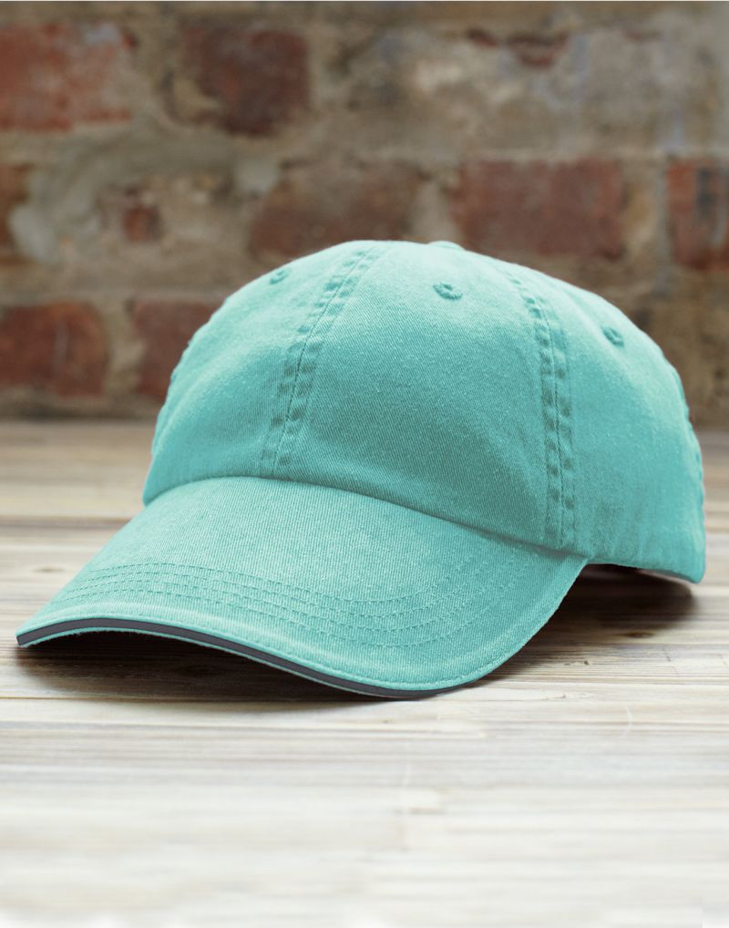 Klassic Solid Low Profile Sandwich Trim Twill Cap